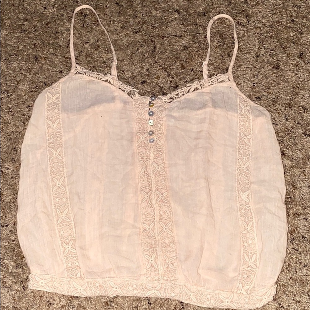 Pink tank top